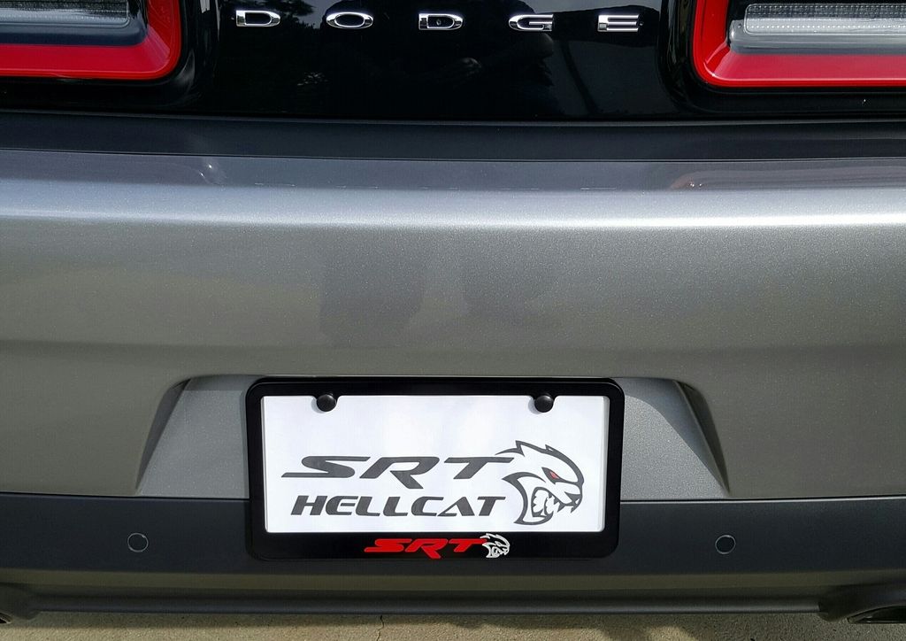 Dealer Paper Plate Had To Go SRT Hellcat Forum